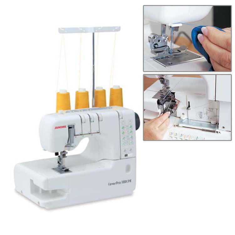 JANOME670型 Máquina de Costura Galoneira Janome 1000CPX - Máquina Galoneira